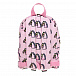 Розовый рюкзак с принтом &quot;лошади&quot;, 28x30x9 см Stella McCartney | Фото 3