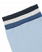 Голубые носки с отделкой в полоску Story Loris | Фото 2