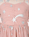 Розовое платье с серебристыми звездами Stella McCartney | Фото 3