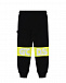 Черные спортивные брюки с желтыми вставками GCDS | Фото 2