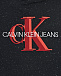 Черная толстовка-худи с красным логотипом Calvin Klein | Фото 4