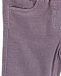 Сиреневые брюки из вельвета IL Gufo | Фото 3