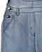 Голубой джинсовый полукомбинезон  | Фото 3