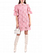 Розовое кружевное платье Vivetta | Фото 2
