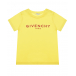 Желтая футболка с красным логотипом  | Фото 1