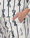 Белые шорты с принтом &quot;банты&quot; Dan Maralex | Фото 7