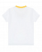 Белая футболка с принтом &quot;медвежонок и миньон&quot; Moschino | Фото 2