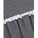 Серое платье из трикотажа с оборками Prairie Серый, арт. 507F22123FW GREY | Фото 4
