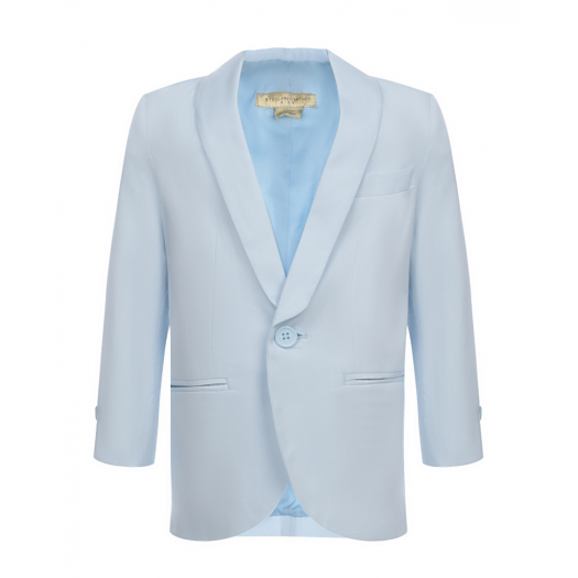 Пиджак голубого цвета Stella McCartney | Фото 1