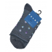 Темно-синие носки с цветочным декором Falke | Фото 1