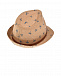 Бежевая шляпа с принтом &quot;пальмы&quot; MaxiMo | Фото 2