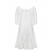 Белое платье с рукавами-воланами Parosh | Фото 1