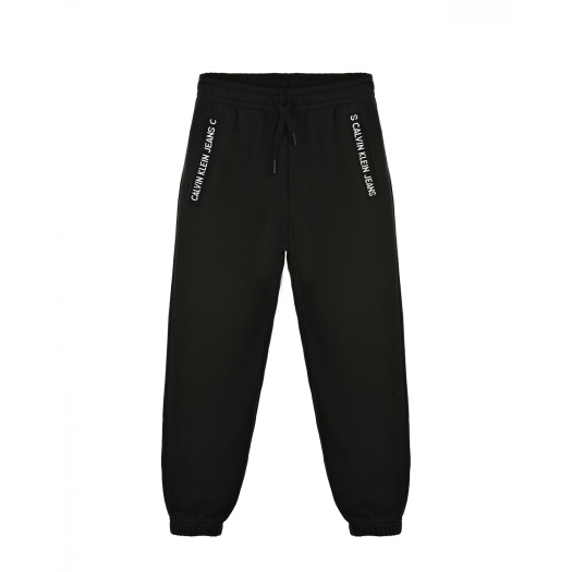 Черные спортивные брюки Calvin Klein | Фото 1
