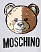 Белый свитшот с мишкой из пайеток Moschino | Фото 3