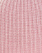 Розовая шапка из кашемира Yves Salomon | Фото 3