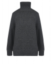 Кашемировый свитер темно-серого цвета