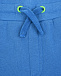 Голубые спортивные брюки из эко-хлопка Stella McCartney | Фото 3