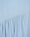 Голубая блуза с воланом для беременных Attesa | Фото 3