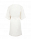 Белое платье свободного кроя с поясом Parosh | Фото 5