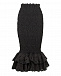 Черная юбка с воланами Charo Ruiz | Фото 5