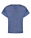 Темно-синяя блуза с пайетками 120% Lino | Фото 5
