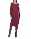 Бордовое платье из шерсти и шелка Panicale | Фото 4
