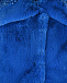 Синяя шуба из эко-меха Monnalisa | Фото 3
