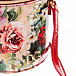 Кожаная сумка с цветочным принтом Dolce&Gabbana | Фото 4