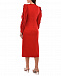 Красное платье с оборками на рукавах  | Фото 3