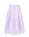 Сиреневая юбка в клетку Paade Mode | Фото 3