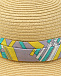 Соломенная шляпа с сиреневой лентой  | Фото 3