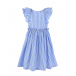 Платье в сине-белую полоску Aletta | Фото 1
