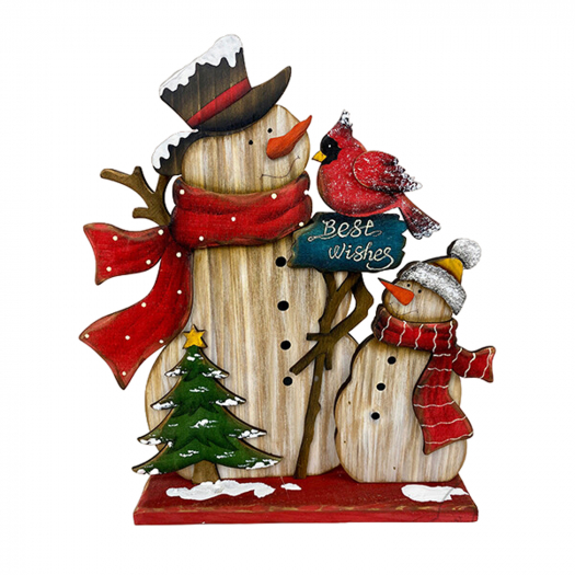 Настольный декор &quot;Наилучшие пожелания на Рождество&quot; (дерево), 28х6х31 см Holiday Classics | Фото 1