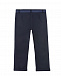 Синие классические брюки с поясом-лентой Aletta | Фото 3