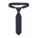 Темно-синий галстук с лого Emporio Armani | Фото 1