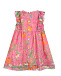 Платье с цветочным принтом GUCCI | Фото 2