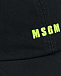 Черная кепка с лого MSGM | Фото 3