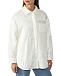 Куртка-рубашка, карман на груди, белая Panicale | Фото 7