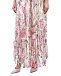Шифоновая юбка-плиссе с цветочным принтом Parosh | Фото 7