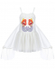 Белое платье с вышивкой &quot;русалки&quot; Stella McCartney | Фото 1