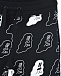 Черные спортивные брюки с принтом &quot;привидения&quot; Stella McCartney | Фото 3
