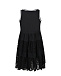 Черное платье без рукавов Monnalisa | Фото 2