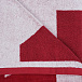 Красное полотенце с белым лого, 96x152 см No. 21 | Фото 4