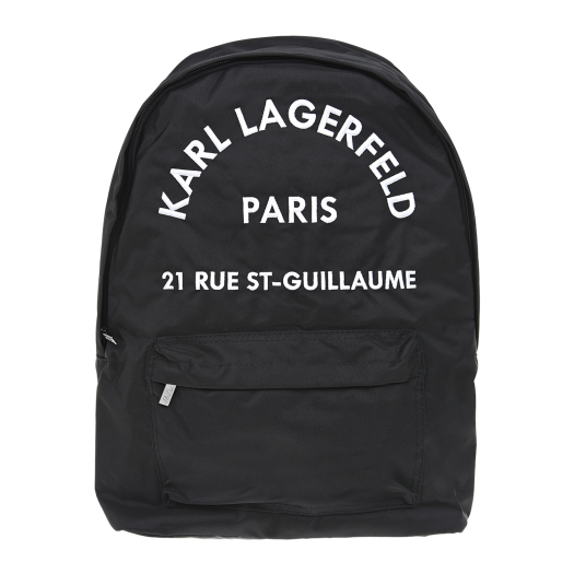 Рюкзак с принтом 42х26х14 см Karl Lagerfeld kids | Фото 1