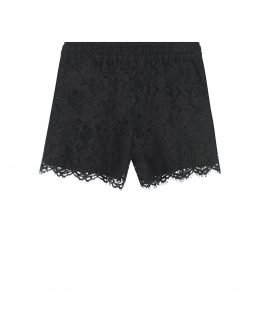 Черные кружевные шорты Dolce&Gabbana Черный, арт. L52Q89 G7BGM N0000 | Фото 2