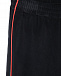 Черные спортивные брюки из велюра GUCCI | Фото 3