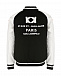 Кожаная куртка-бомбер Karl Lagerfeld kids | Фото 2