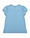 Голубая футболка с рукавами-фонариками Sanetta fiftyseven | Фото 2