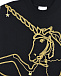 Черный свитшот с принтом Chain Burberry | Фото 4