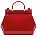 Красная лаковая сумка Dolce&Gabbana | Фото 3